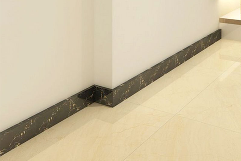 Tile skirting lines خطوط التفاف البلاط