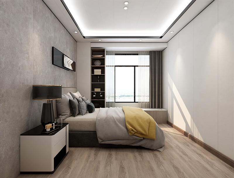 أرضيات الفينيل الخشبية ذات المظهر الخشبي العازلة للصوت