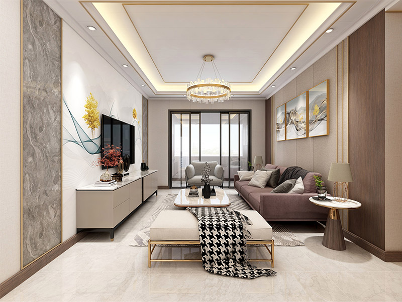 مطبخ بحواف PVC فاخرة