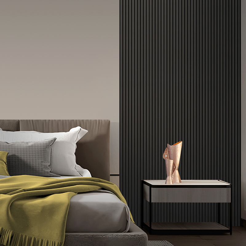 WPC مورد لوحة الحائط المخددة