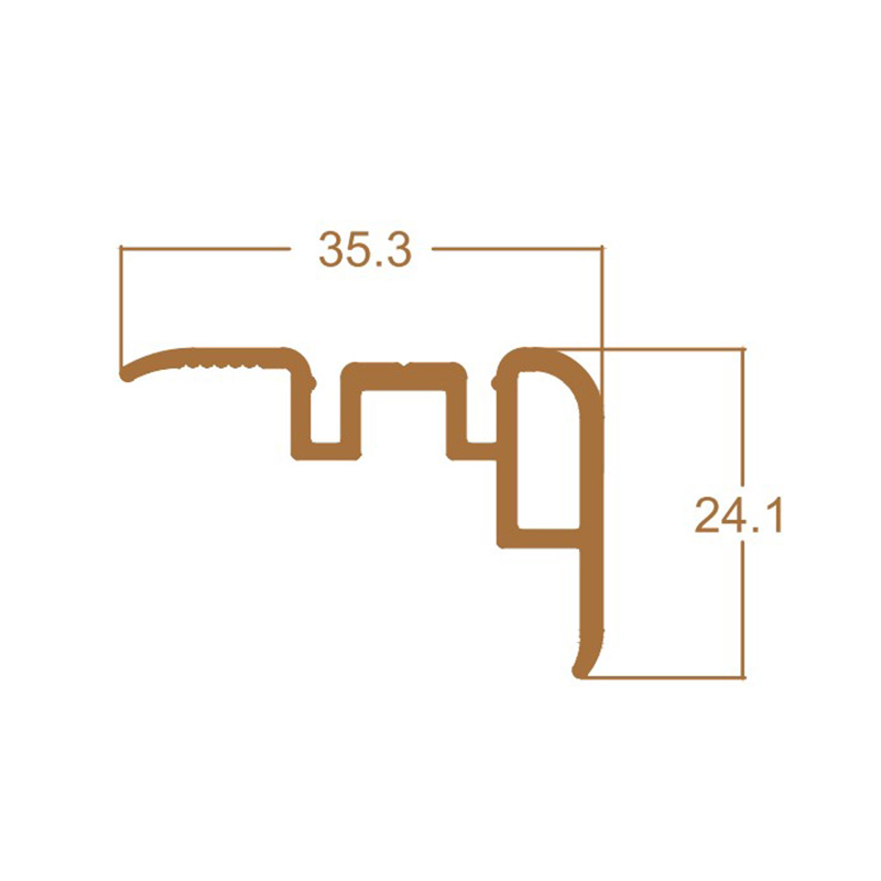 زخرفة حافة الدرج الفاخرة