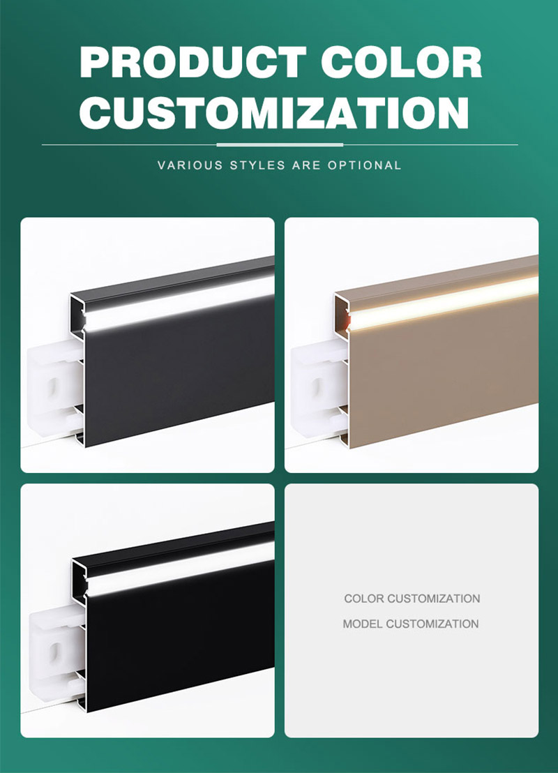 لوح حافة شريطي LED متعدد الألوان