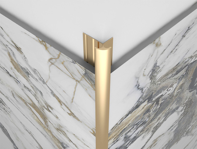 سهلة التركيب خارج زخرفة بلاط الزاوية