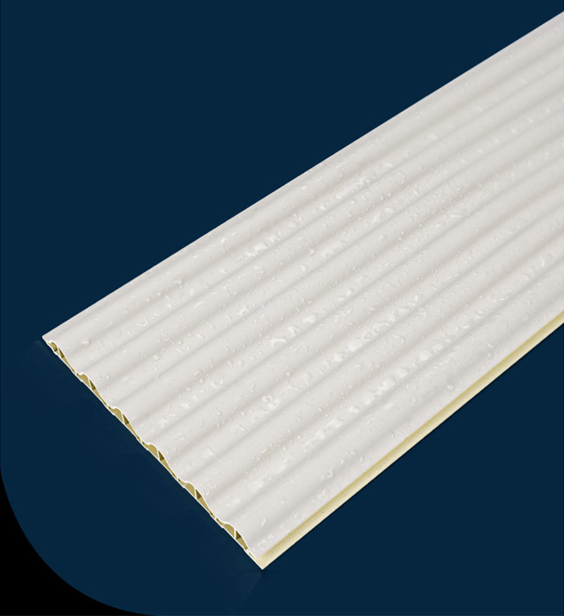 ألواح الجدران المخددة WPC المتينة