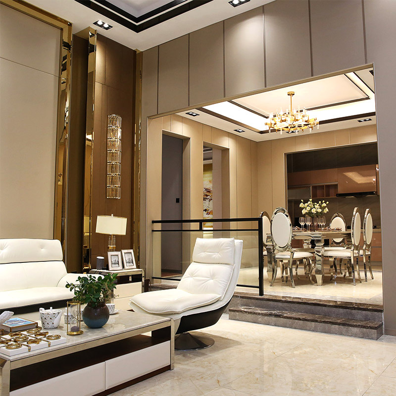 شريط انتقال معدني متين للبلاط