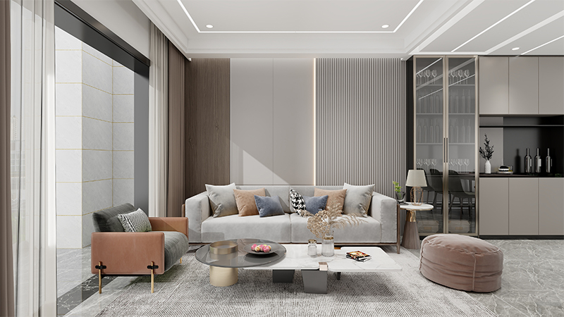 لوحة الحائط wpc الداخلية