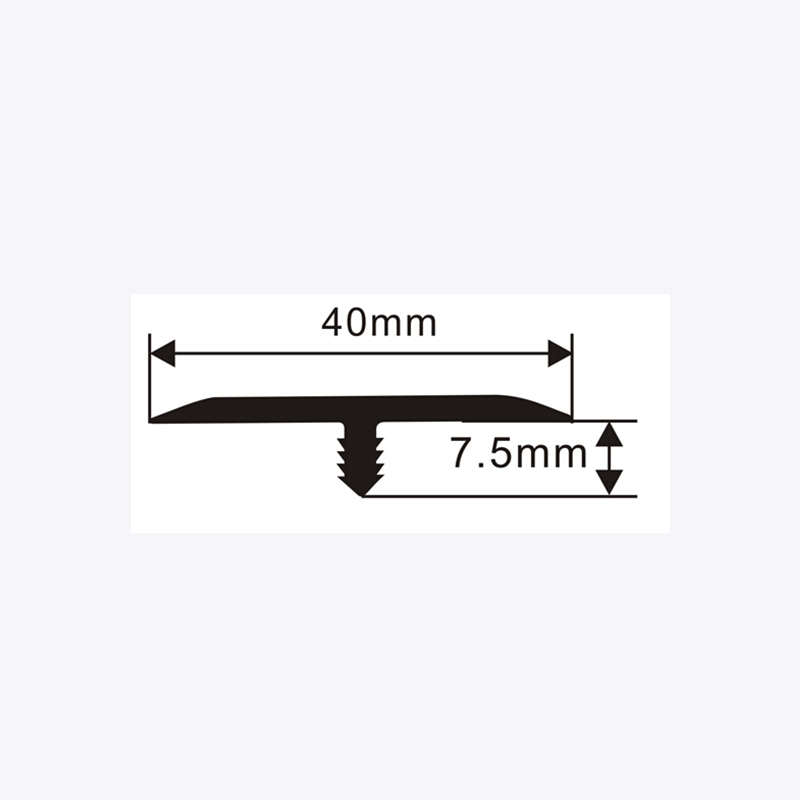 شريط انتقالي للأرضية على شكل حرف T مخصص