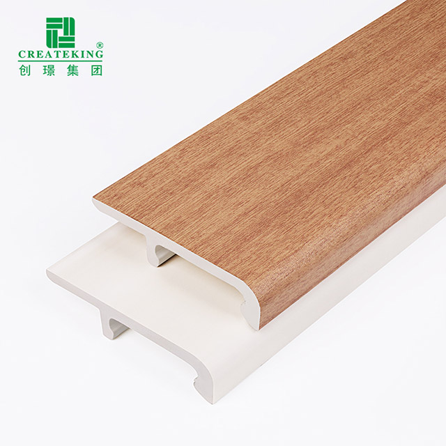 لوح تغطية بمشبك PVC مقاس 75*15 مم