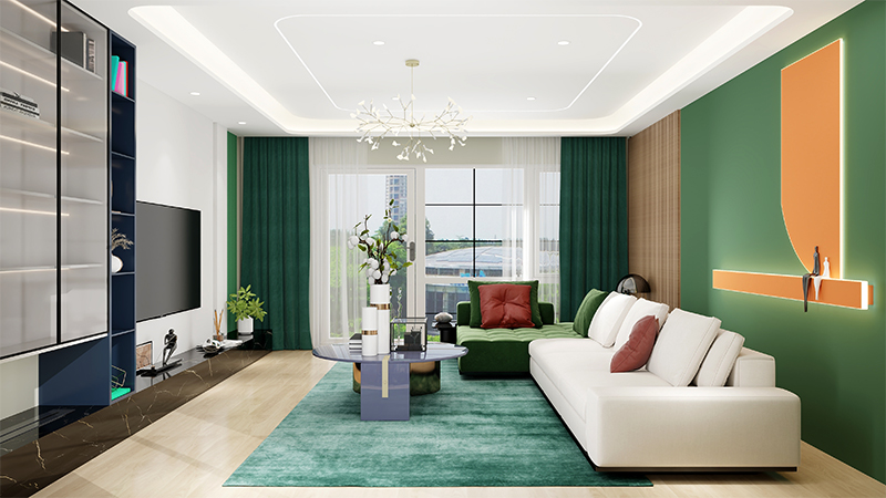 لوحة الحائط الزخرفية wpc