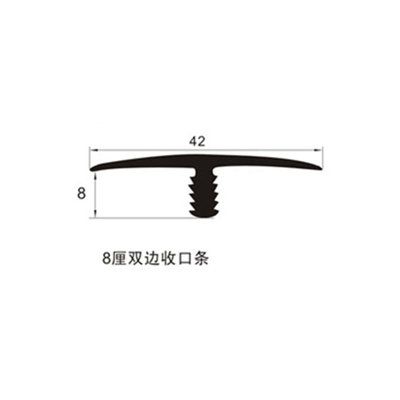 شريط زخرفي للأرضية على شكل حرف T مخصص