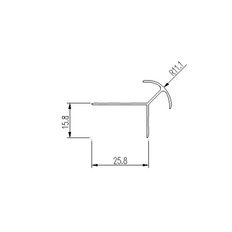تقليم بلاط الزاوية الخارجية
