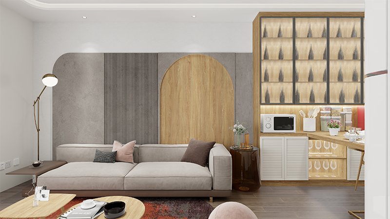 لوحة الحائط wpc الزخرفية