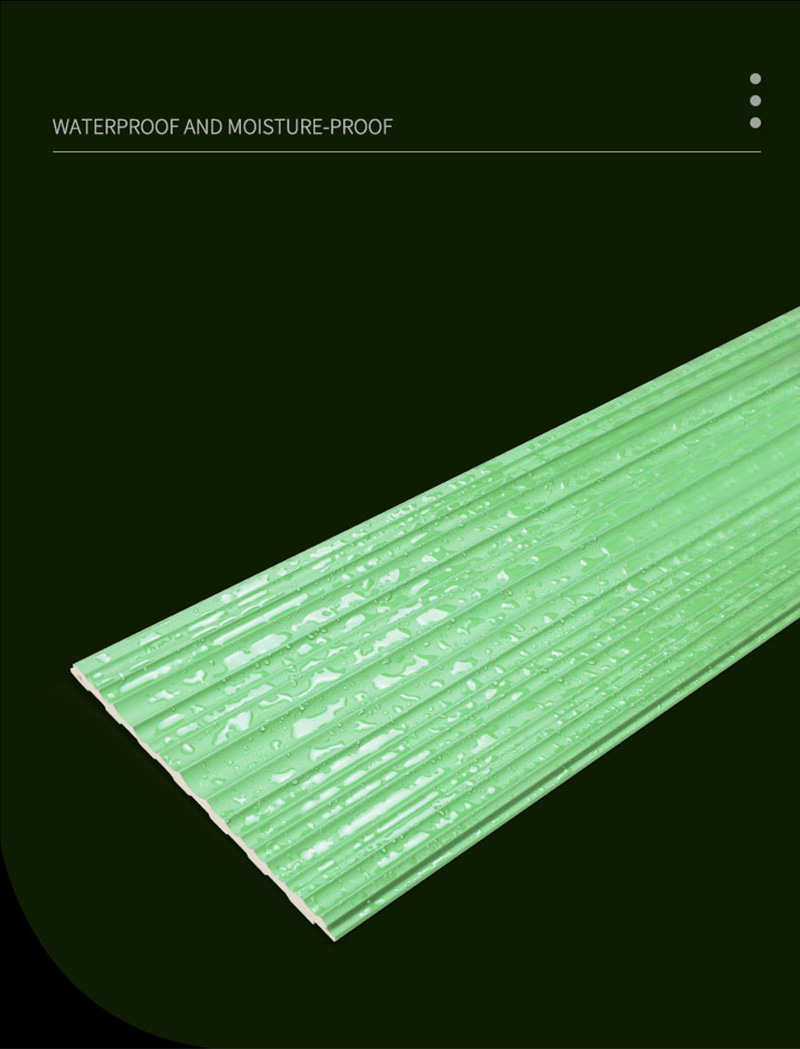 لوحة WPC مخددة مقاومة للماء