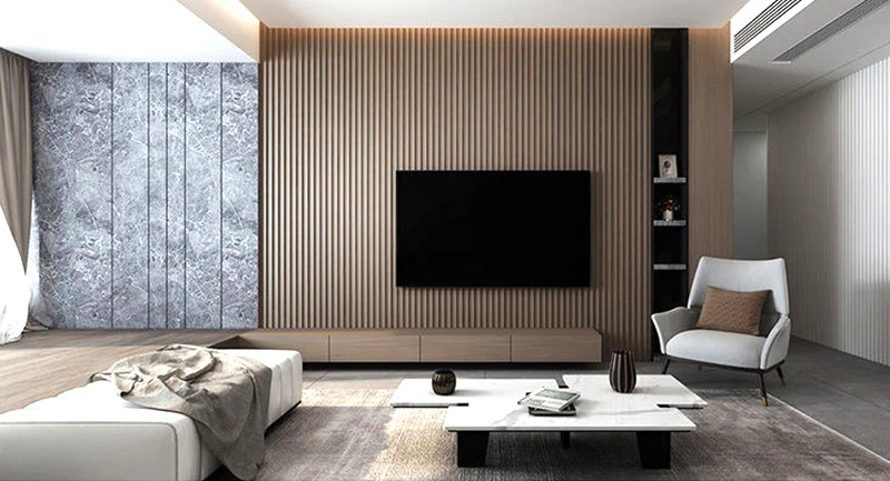 لوحة خشبية مخددة داخلية