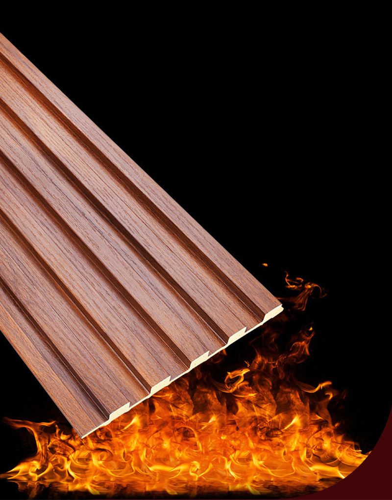 لوحة خشبية مخددة مقاومة للحريق