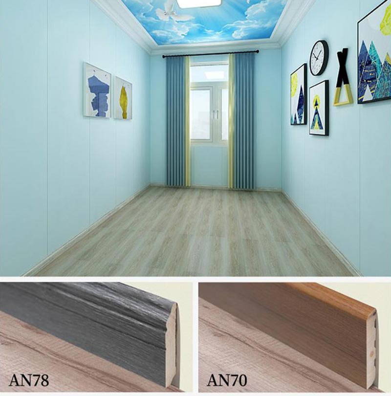 حواف من الخشب الصلب