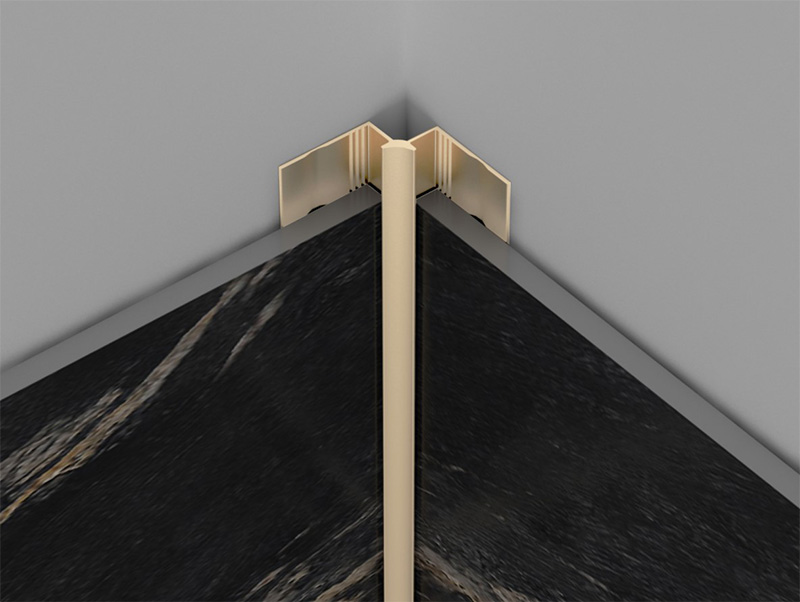 سهلة التركيب داخل زخرفة بلاط الزاوية