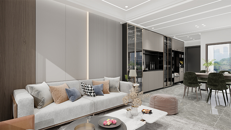 لوحة الحائط الخشبية WPC