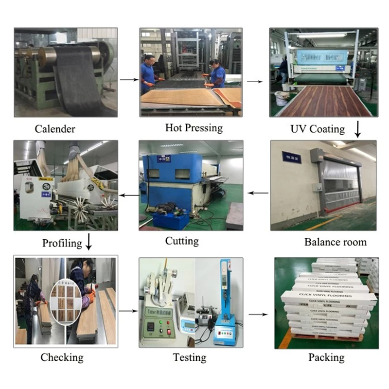 أرضية فينيل فاخرة داخلية 