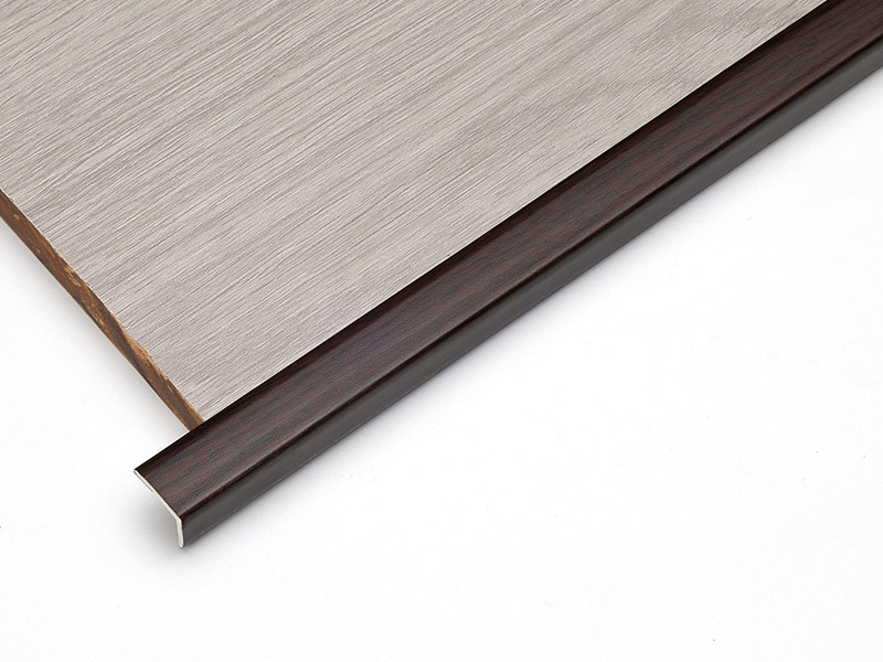 شرائط حواف أرضية PVC على شكل حرف L 13*13 مم