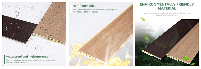 لوح حافة قلم رصاص PVC 100*12 مللي متر