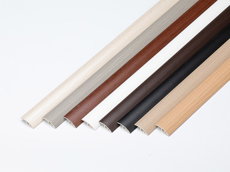 مخفض أرضيات PVC من الخشب الحبيبي مقاس 28*5 مم