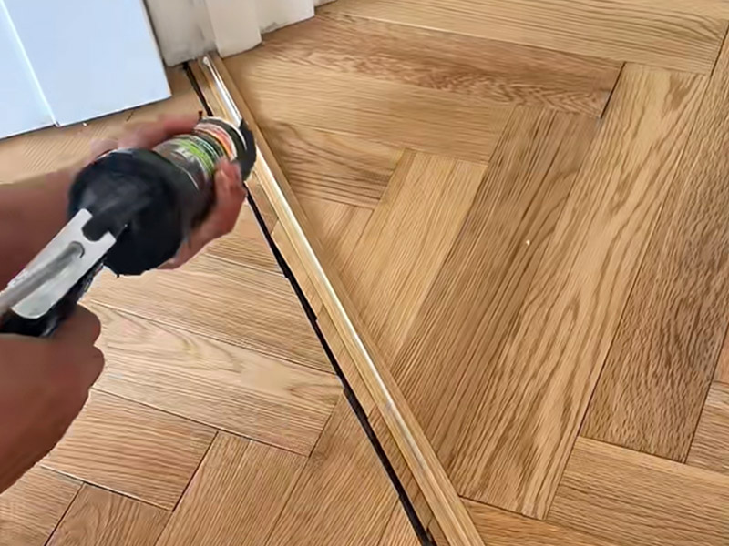 كيفية تثبيت المخفض الانتقالي للأرضية؟