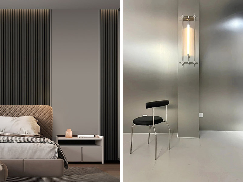 لوحات الحائط البلاستيكية مقابل. ألواح الجدران المصنوعة من الفولاذ المقاوم للصدأ: الاختلافات الرئيسية وأيها تختار