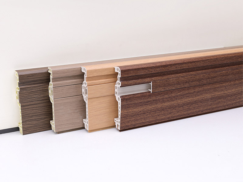 75*14 مللي متر WPC لوحة كيرتينج للأظافر المخفية