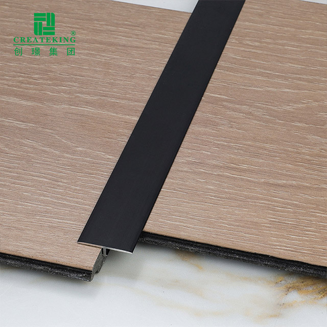 حواف أرضية من سبائك الألومنيوم على شكل حرف T مقاس 25 × 5.9 مم