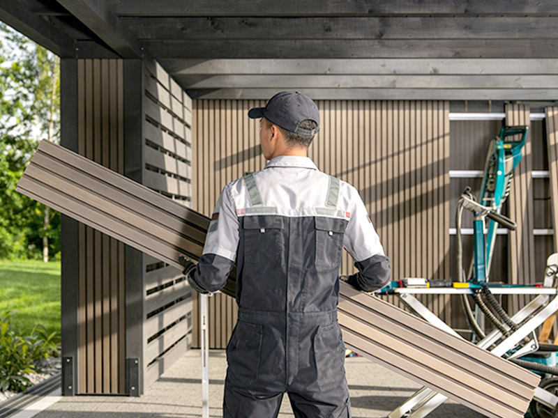 كيف يتم تركيب لوحات WPC؟