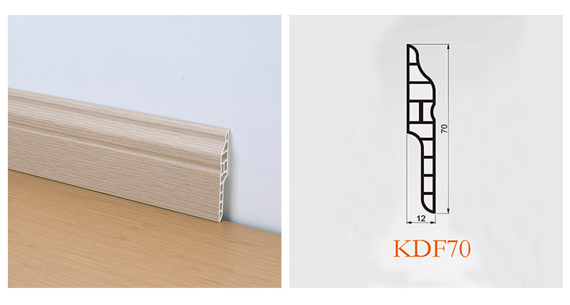 التفاف الأرضيات البلاستيكية