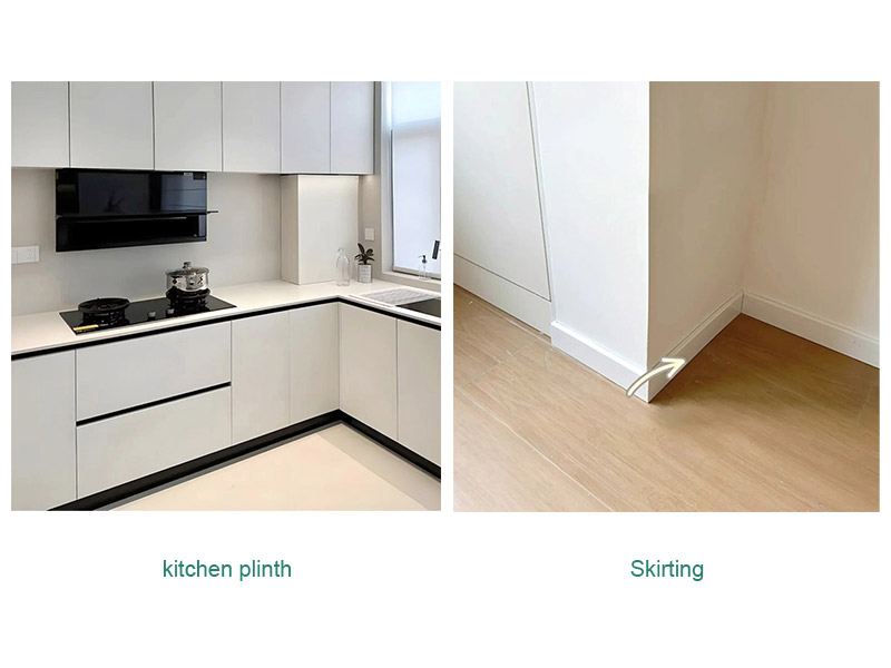 ما هو الفرق بين قاعدة المطبخ والحواف؟