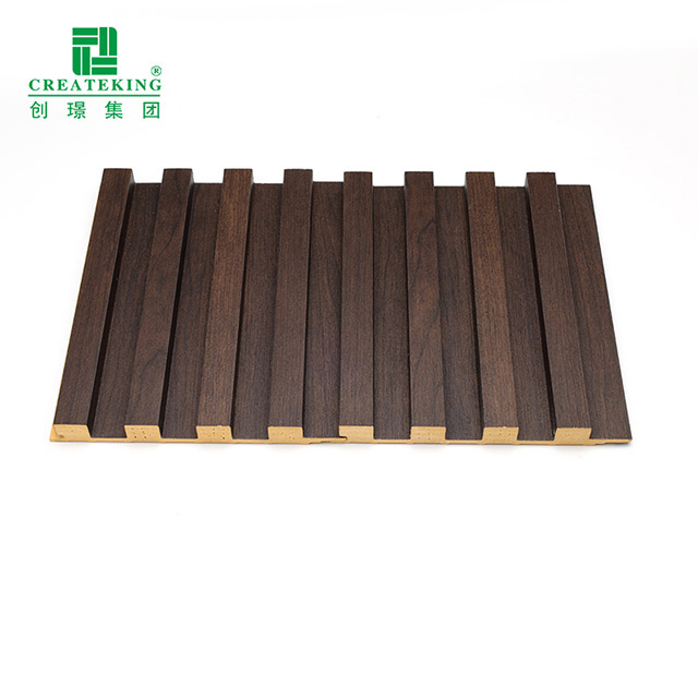 ألواح حائط صلبة مخددة صديقة للبيئة مقاس 159*16 مم