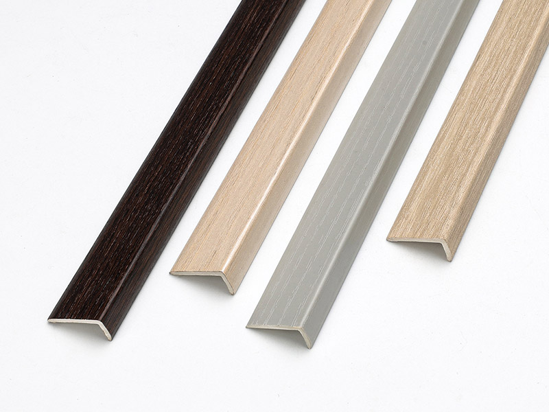 شريط حافة الأرضيات الخشبية على شكل حرف L PVC 20*10 مم
