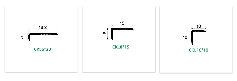 عادة، نختار حافة الحافة المناسبة بناءً على نوع وسمك الأرضية. قام فريق التصميم في CREATEKING بتطوير مجموعة متنوعة من زخارف الحواف لتلبية احتياجات عملائنا، مما يضمن مزجها بسلاسة مع مشروع الأرضيات الخاص بك. الرجاء تصفح الجدول أدناه للعثور على النمط الأنسب لمشروعك، أو انقر فوق الزر 'استشارة' للحصول على مساعدة الخبراء.