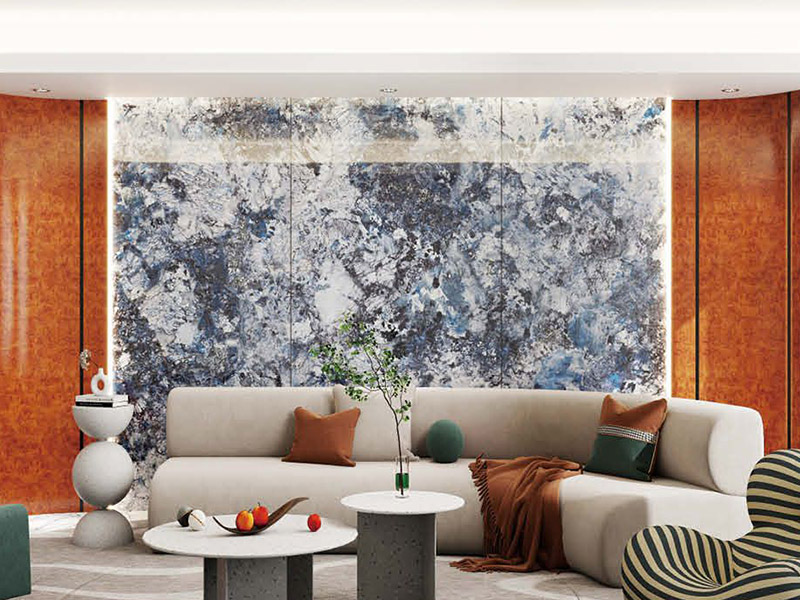 ألواح الجدران الرخامية