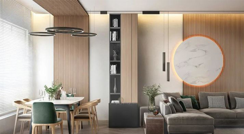 لوحة الحائط WPC للماء