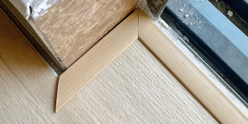 حافة على شكل حرف L