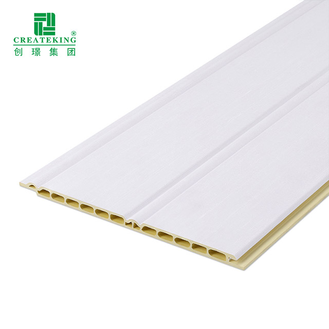 195 * 9 مم لوحات الحائط WPC المجوفة