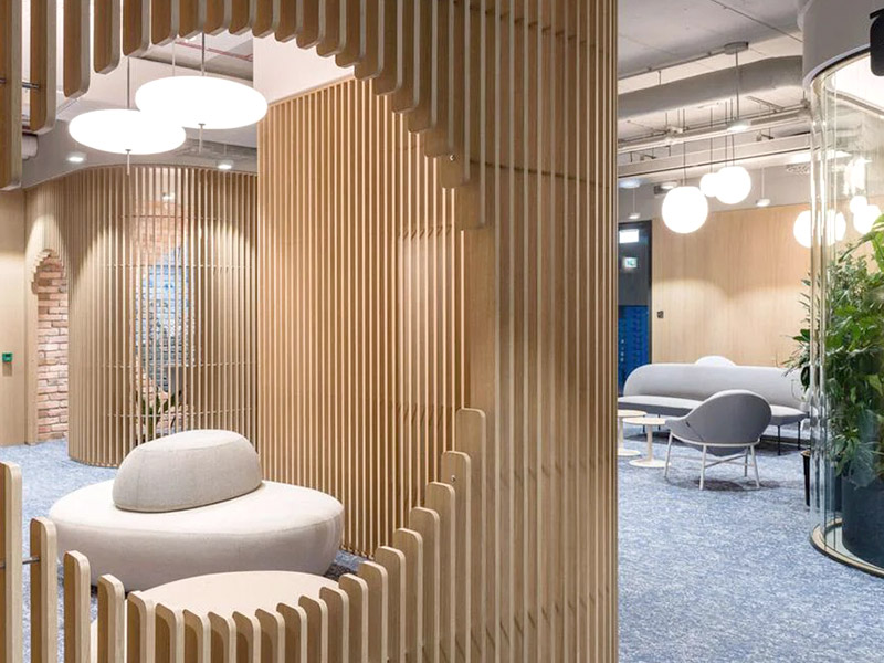 كيف يمكنك تصميم جدار المكتب؟