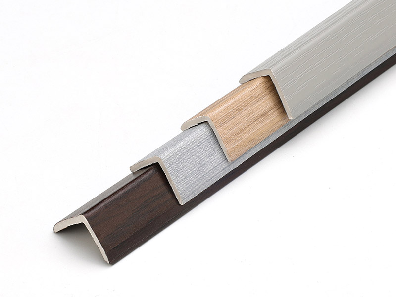 شرائط حواف أرضية PVC على شكل حرف L 13*13 مم