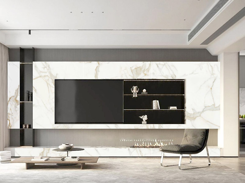 ألواح الجدران الرخامية PVC