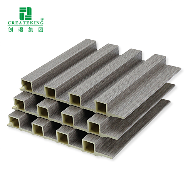 الصين الصانع الساخن بيع الخشب الملمس السطح داخلي WPC لوحة الحائط