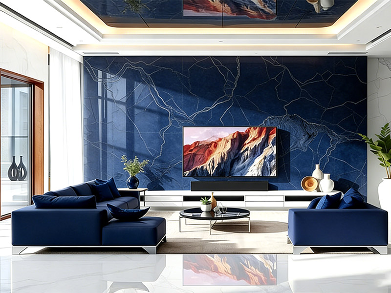 ألواح الجدران المصنوعة من الكريستال الكربوني