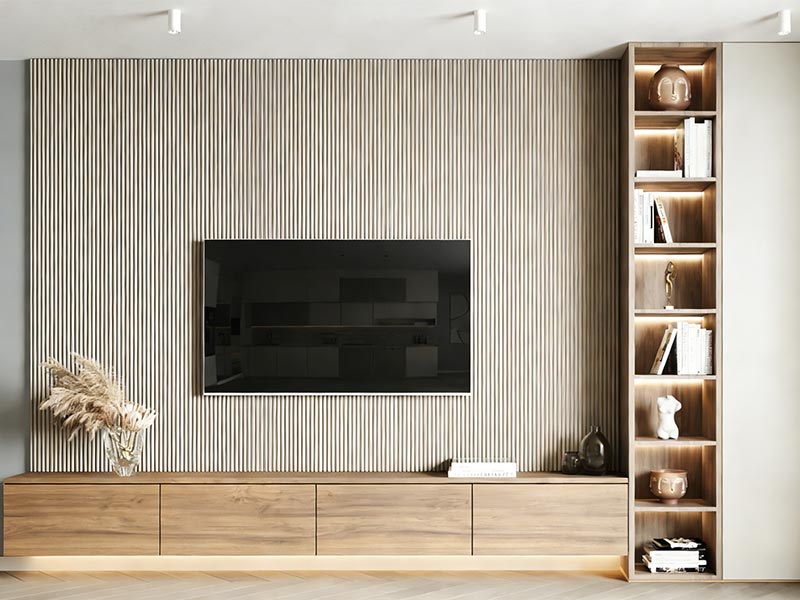 خيارات ألوان لوحة الحائط WPC