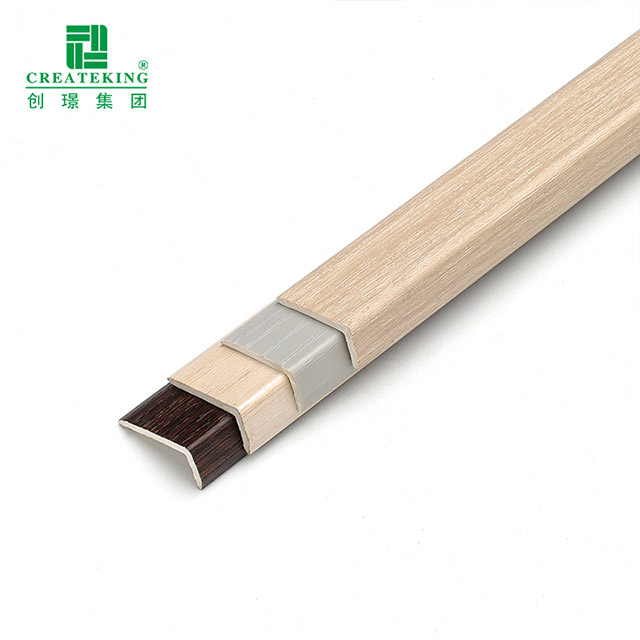 شريط حافة الأرضيات الخشبية على شكل حرف L PVC 20*10 مم