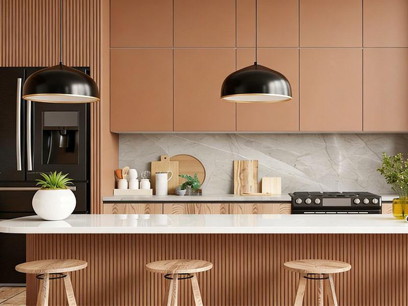 هل يمكنك استخدام لوحات الحائط WPC في المطبخ؟