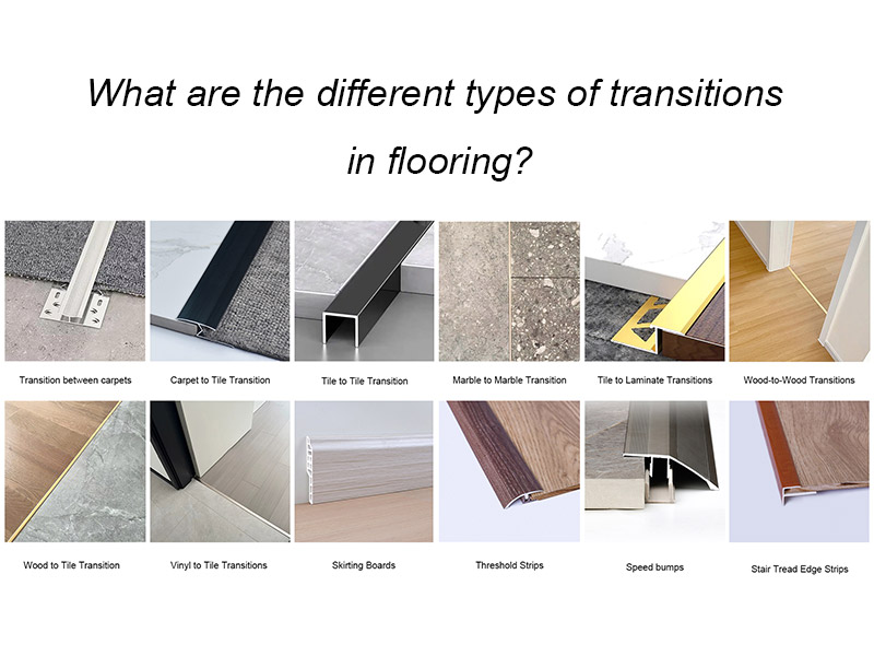 ما هي أنواع التحولات المختلفة في الأرضيات؟