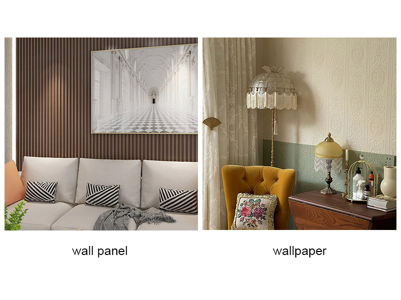 أيهما أفضل ، لوحة جدار أو خلفية؟